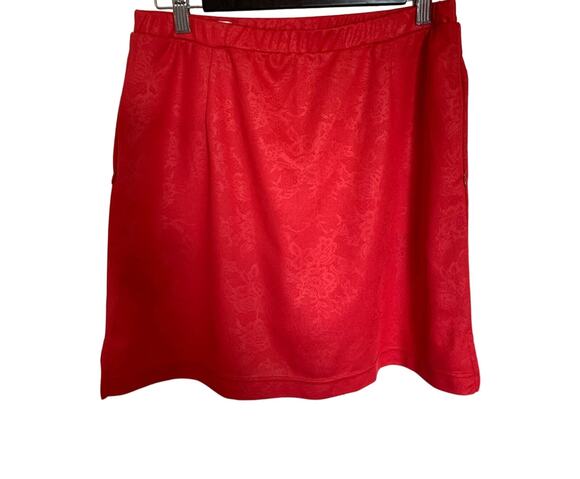 Monterey Club Pants - Skort by Monterey Club size medium red